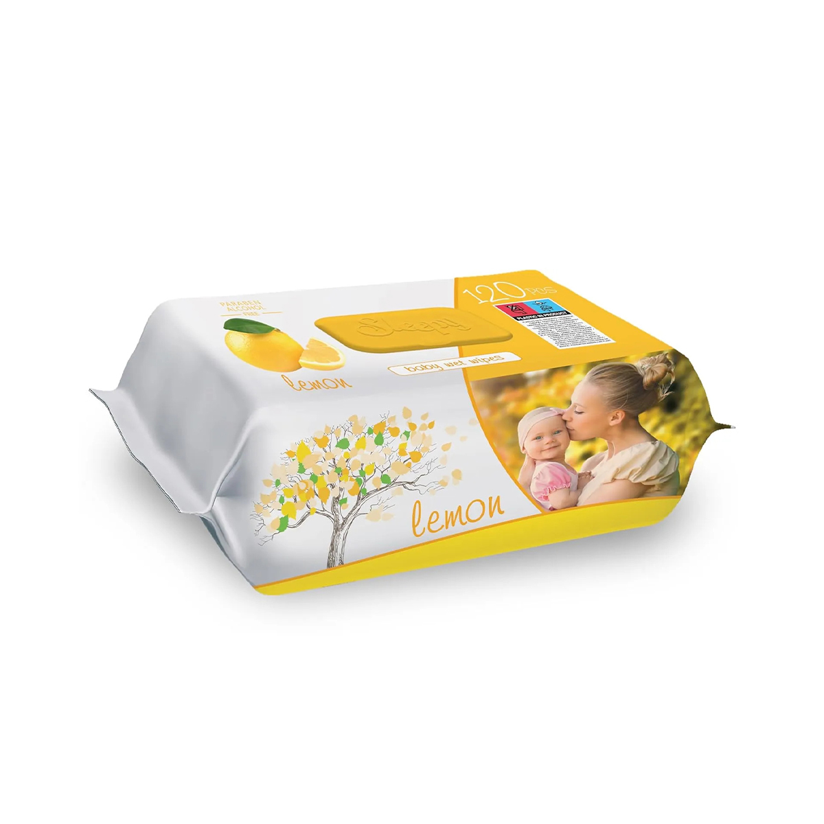 Sleepy Vlažilni Robčki - Limona