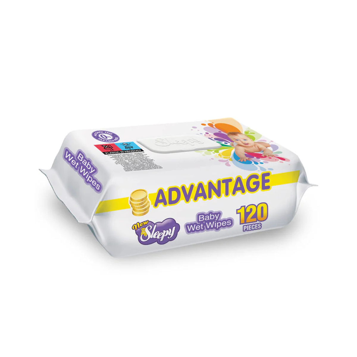 Sleepy Vlažilni Robčki - Basic